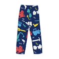 thumbnail image 5 of Daiia Colorful Excavator Men's Sleep Pant with Pockets and Drawstring,Pajama Pants-Large, 5 of 9