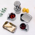 thumbnail image 4 of 3pcs Stainless Steel Sample Boxes Canteen Crisper Boxes with Lid (Silver), 4 of 8