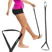 Pivit Leg Lifter Strap | Non-Rigid Foot Loop & Hand Grip Lifters for Adults, Seniors, Elderly, Handicap & Disability | Long Band Mobility Aid for Car, Bed, Couch, Hip Replacement & Wheelchair