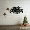 thumbnail image 4 of C-CRAFT Merry Christmas LED Metal Sign, Unique Wall Art for Home Decor and Gift Idea, 4 of 5