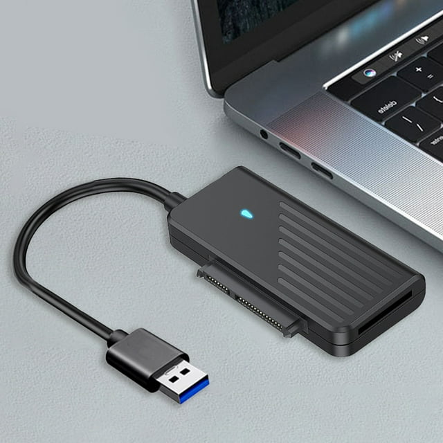 Cable adaptador USB3.0 a SATA 5Gbps 2,5/3,5 pulgadas adaptador externo M.2 NGFF NVME Hugtrwg Para estrenar