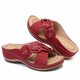 thumbnail image 4 of Sandalias florales informales a la moda para mujer, zapatos de cuña, pantuflas para exteriores Wmkox8yii ytu7952, 4 of 6