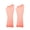 Orange, variant on 35CM Fishnet Gloves Fingerless Neon Gloves for Women Men 80s Party Costume Accessories Supplies Purple One Size