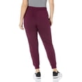 thumbnail image 2 of Champion Womens Plus Powerblend Jogger, Script Logo 3X Dark Berry Purple-y07459, 2 of 2