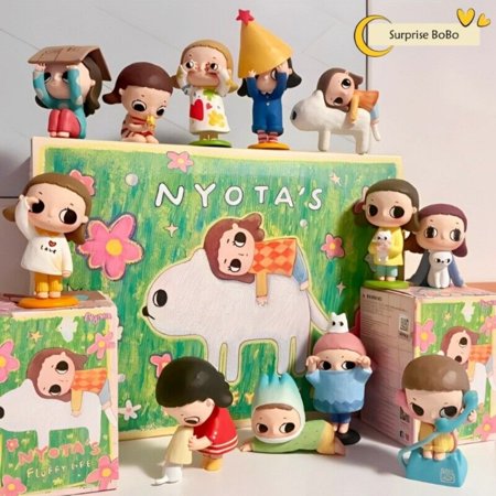 POP MART Fluffy Life Series Blind Box Brand New Figure Hot Toys Kid Gift-