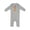 AC-Heather Grey, variant on I Love Snakes Baby Romper Coveralls