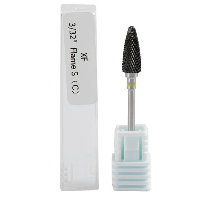 Broca de cerámica con forma de cilindro para pulir uñas, herramientas de manicura 20ST