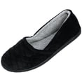 thumbnail image 1 of Dearfoams Women's Velour Espadrille Slippers with Microfiber Insole, 1 of 3