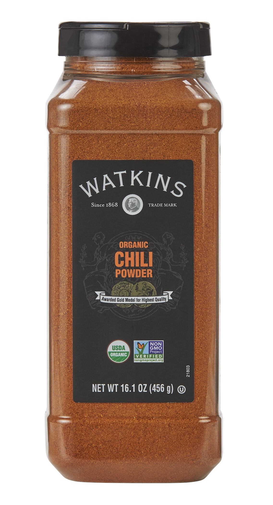 Watkins Gourmet Organic Spice Jar, Chili Powder