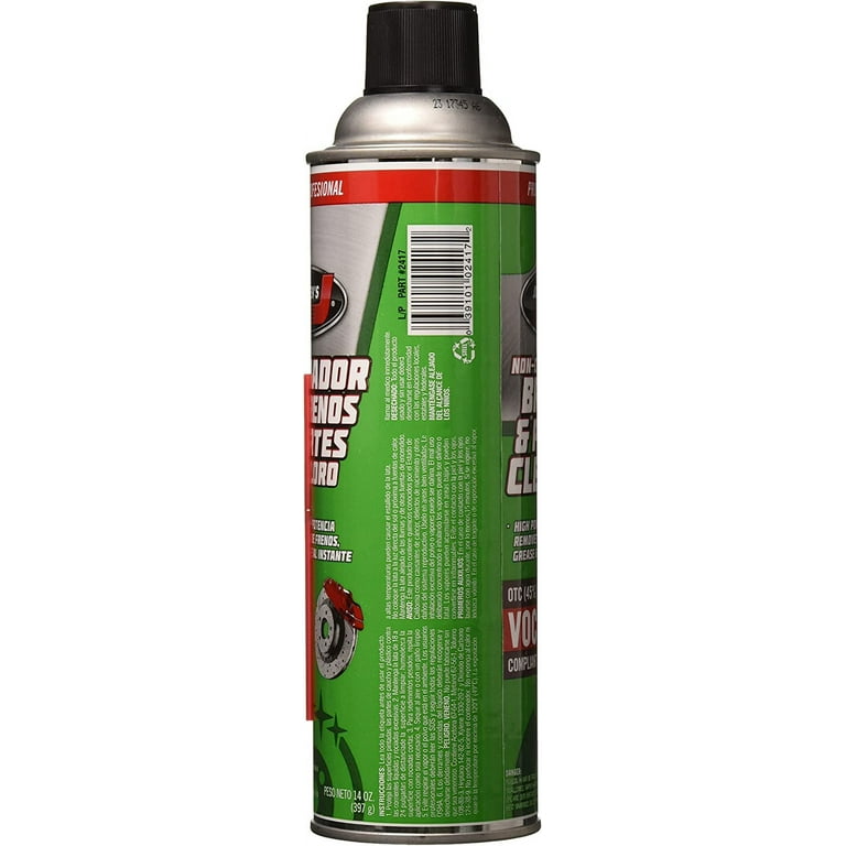 Johnsens 2417 14 oz Non-Chlorinated Brake Parts Cleaner - Pack of