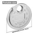 thumbnail image 2 of Spark Plug Space Tool Gapper Gauge- Wire Measuring Scaled from .020Inch to .100Inch, 2 of 6