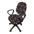 thumbnail image 5 of Chririnla Office Chair Slipcover Christmas Lights Pattern with Easy to Remove Scratch Resistant Computer Chair Protector for Boss Chair, 2 Piece Office Chair Covers, 5 of 8