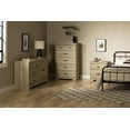 thumbnail image 3 of South Shore Versa 2-Drawer Nightstand for Adult, in Natural Ash, 3 of 12
