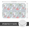 thumbnail image 2 of Cauagu Bunny cartoon with easter Print Front Door Mat for Indoor Entrance 16x24 Inche,Absorbent Doormat Washable Carpet for Bathroom/Garage/Kitchen/Entry/Back, 2 of 7