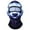 A, variant on 3D Printed Ski Mask with Ears, Breathable Windproof Face Cover for Music Festivals and Outdoor Sports, Multicolor, One Size