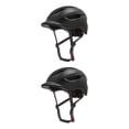 thumbnail image 3 of Yuarrent Casco de bicicleta ajustable L para máxima comodidad y luces traseras LED superbrillantes multifuncionales negro L (58-61 cm) 2Conjunto, 3 of 6