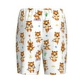 thumbnail image 2 of Haiem Tigers go in for Sports Men's Pajama Short with Soft Woven Cotton Elastic Waistband Sleep Short-Medium, 2 of 9