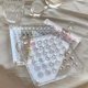 thumbnail image 4 of Vitrina transparente de concha marina, caja organizadora acrílica de concha marina para joyería de uñas con cuentas, 4 of 7