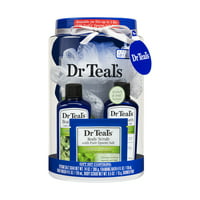 6-Piece Dr Teal's Bath Gift Set with Reusable Container (Eucalyptus & Spearmint)