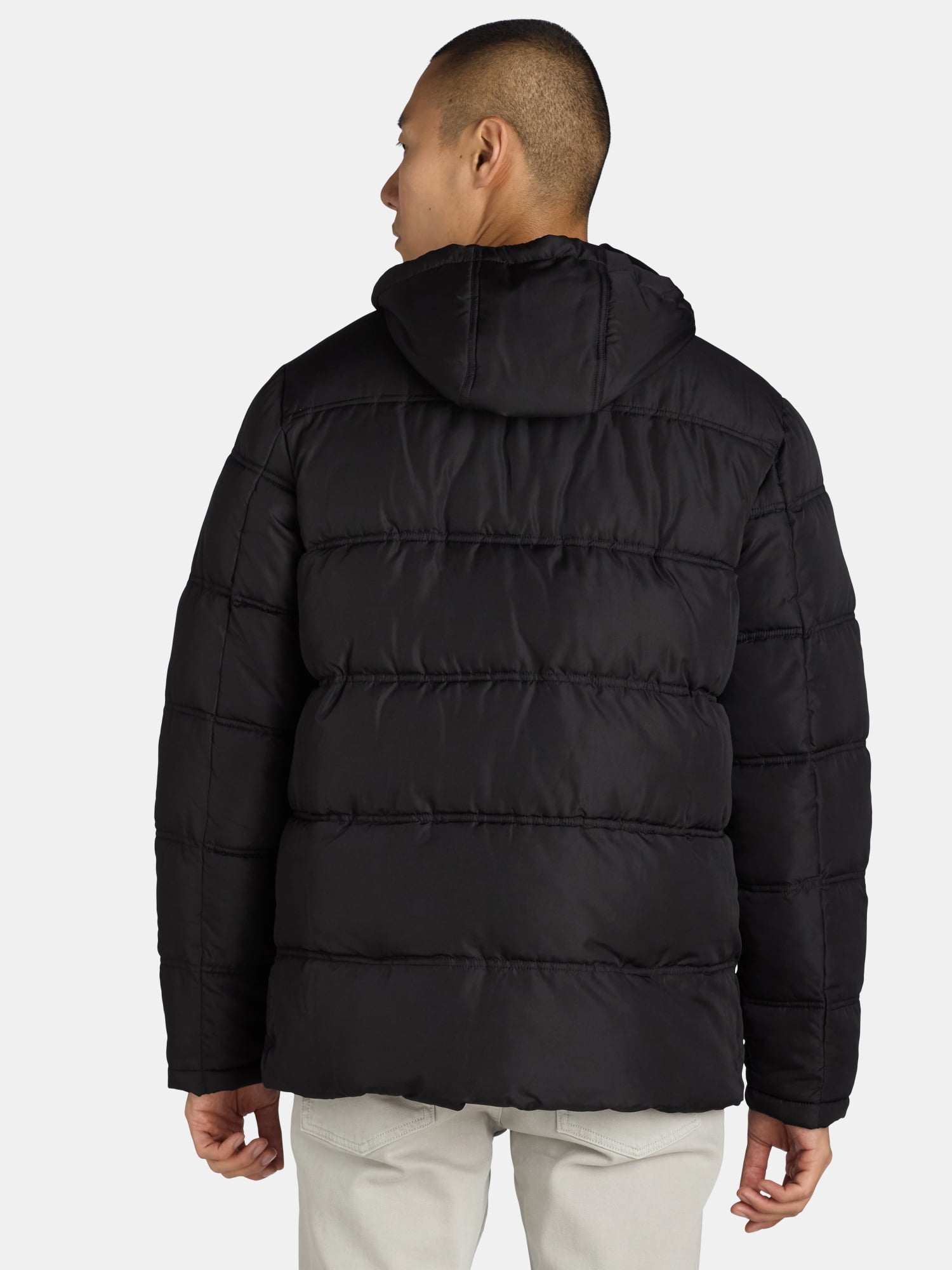 Big Chill Men’s Quilted Puffer Coat with Hood, Sizes M-XXL