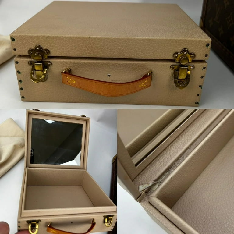 Pre Owned Louis Vuitton Boite Flacons Beauty Train Case Luggage Walmart