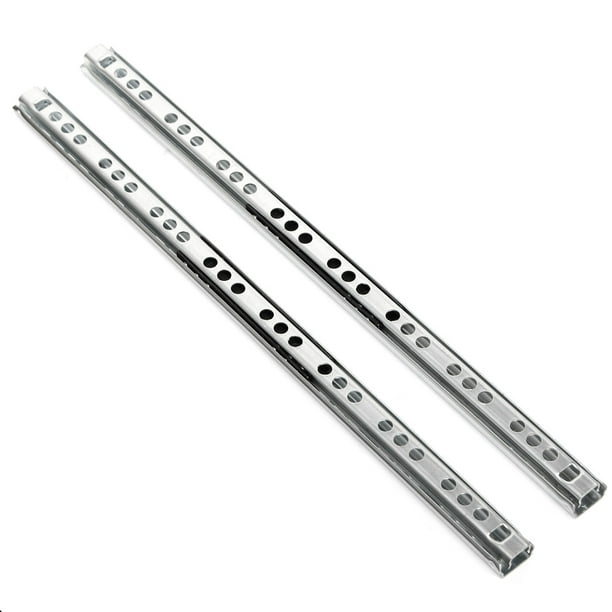 1 Pair 200mm400mm Heavy Duty Runners Telescopic Drawer Runners Ball