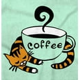 thumbnail image 2 of Caturday Cat Lady Coffee Lover Cute Women's Plus Size Graphic Tee Brisco Brands 3X, 2 of 3