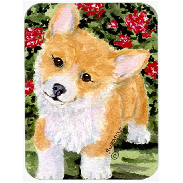 Carolines Treasures SS8823LCB Planche à Découper en Verre Corgi-Grande