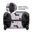 thumbnail image 2 of Hirioo Dachshund Dog for Elasticity Suitcase Cover (No luggage Included) Durable Luggage Protector Fits 18-32 Inch Luggage-Small, 2 of 7