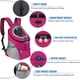 thumbnail image 5 of Pet Dog Carrier Bag Carrier For Dogs Backpack  Portable Travel Breathable Dog Bag Outdoor Dog Carrier Bag Pet Carrying Supplies ShopWise Round, 5 of 11