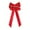Red-2Pcs, variant on 2Pcs Red Velvet Gold Edge Wreath Bow with Long Tails, Christmas Tree Topper Decoration for Valentine's Day Mother's Day Thanksgiving Fall Farmhouse Country 10.6x23.6 Inch Green
