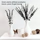thumbnail image 5 of Advancent 20 unidades/juego de hojas artificiales realistas, plantas artificiales de bajo mantenimiento para decoración de bodas, apariencia Plantas Artificiales Negro Eucalipto, 5 of 6