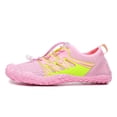 thumbnail image 2 of Unisex Water Shoes Quick Dry Barefoot Sports Comfort Diving Aqua Surf Walking Beach Shoes Pink 42, 2 of 7