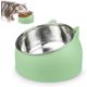 thumbnail image 1 of Cuenco inclinado de acero inoxidable para gatos Levamdar 400 ml Verde, 1 of 5