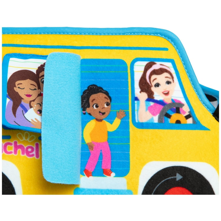 Ms. Rachel Official Tummy Time Plush Activity Bus for Ages 3