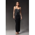 thumbnail image 2 of Vestido Bellabarnetten Juyce maxi con vendaje de diamante sin mangas, 2 of 7