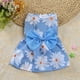 thumbnail image 1 of Vestido de princesa con estampado floral para perros pequeños y gatos, nuevo vestido de osito de peluche para mascotas, lindo vestido de verano fino, 1 of 6