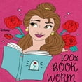 thumbnail image 3 of Disney Beauty & The Beast - 100% Book Worm - Toddler & Youth Girls Short Sleeve Graphic T-Shirt, 3 of 5