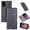 Gray, variant on Allytech Wallet Case for Galaxy Note 20, Slim Shell PU Leather Folding Stand Glitter Bling Case Folio Flip Full Protection Cards Slots Wallet Case Cover for Galaxy Note 20, Purple
