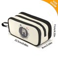 thumbnail image 4 of FORMRS Pencil Case with 3 Compartments Zipper Pouch, Elementary School Level and up, Beige Astronaut Space, 4 of 8