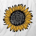 thumbnail image 2 of Sunflower T-Shirt | Pretty Flowers White Tee Gift, 2 of 5