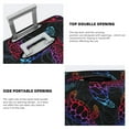 thumbnail image 5 of Daiia Sea Turtle Luggage Cover, Thickened Washable Travel Luggage Covers, Elastic Unique Baggage Covers for 18-20 inch Luggage-Large, 5 of 9