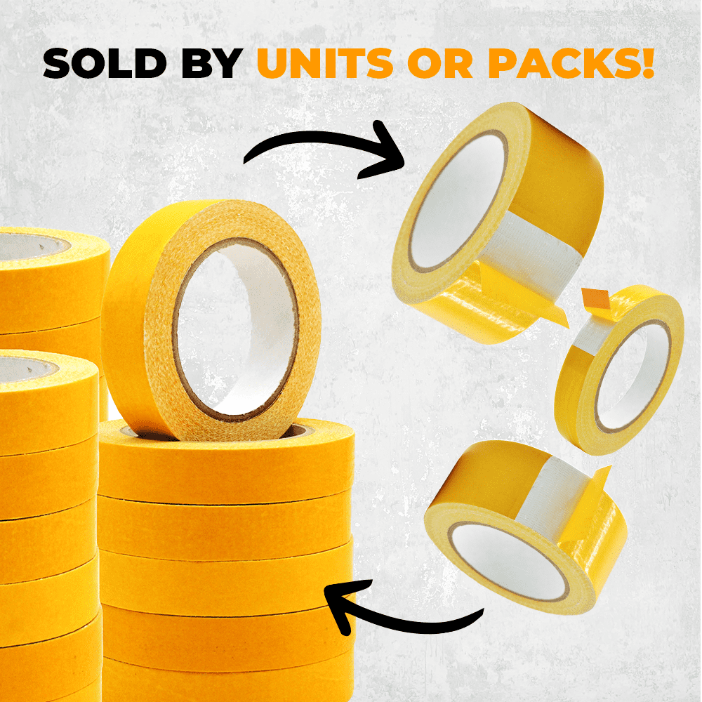 WOD Tape Woodworking Double Sided Carpet Tape - 4 in. x 36 yd. - High Adhesion