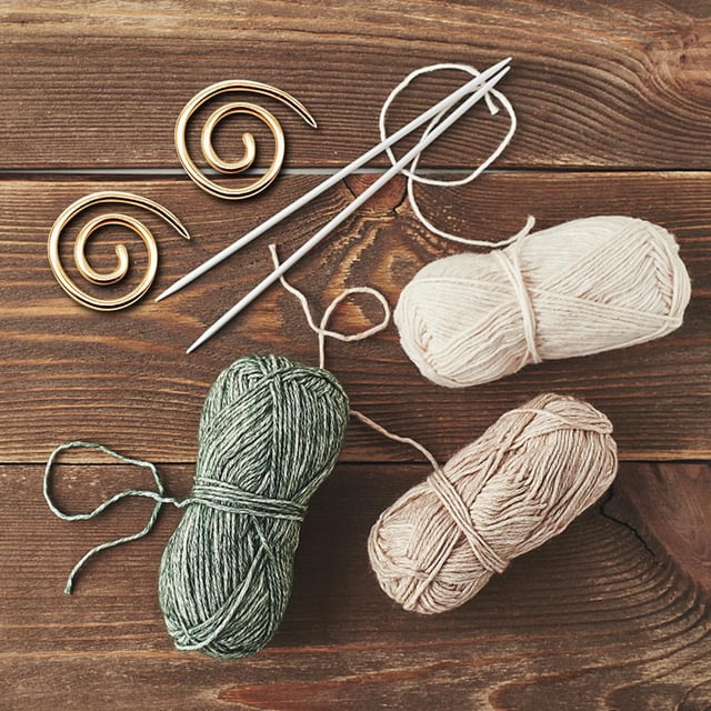 Spiral Cable Knitting Needle,Spiral Cable Knitting Needle Shawl Pin Bent Tapestry Needles Advanced Technology