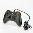 thumbnail image 3 of Yeacher XBOX 360 gamepad360 wired handlePC computer gamepadXBOX 360 wired handle black, 3 of 5