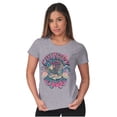 thumbnail image 4 of Groovy Country Built With Pride Eagle Women's Graphic T Shirt Tees Brisco Brands S, 4 of 5