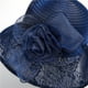 thumbnail image 3 of Sombreros de moda para mujer, sombrero de pescador con estampado, ventilado, de organza, con flores y protector solar, de poliéster., 3 of 6