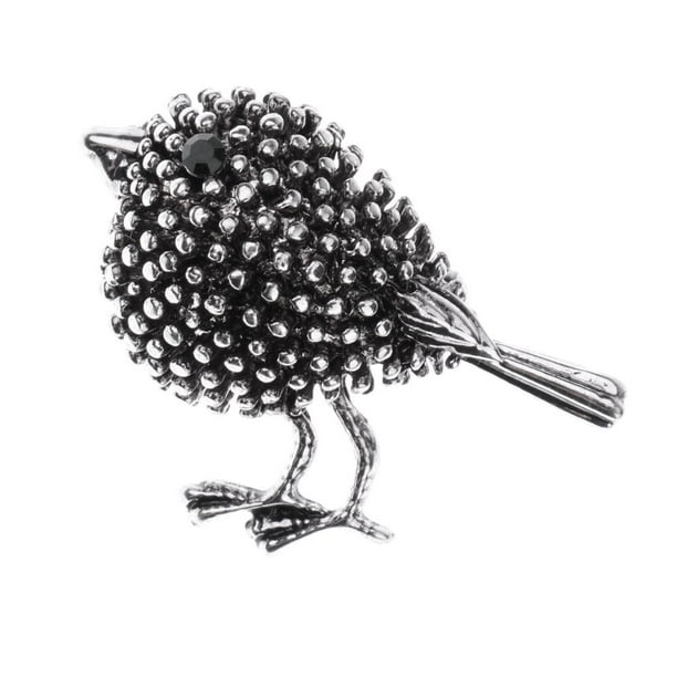 Broche de abeja con cristales de imitación y insectos para mujer, bisutería Broche antiguo de diamantes de plata