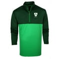 thumbnail image 2 of Malham Men's Rugby Shamrock Jacket 1/4 Zip Top Mock Neck Longsleeve Shirt, 2 of 3