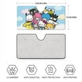 thumbnail image 4 of Sanrio Parasol para Parabrisas Delantero Protector Plegable, Visera Solar para Auto Bloquea Rayos UV Mantiene tu Vehículo Fresco 130cm*70cm, 4 of 6